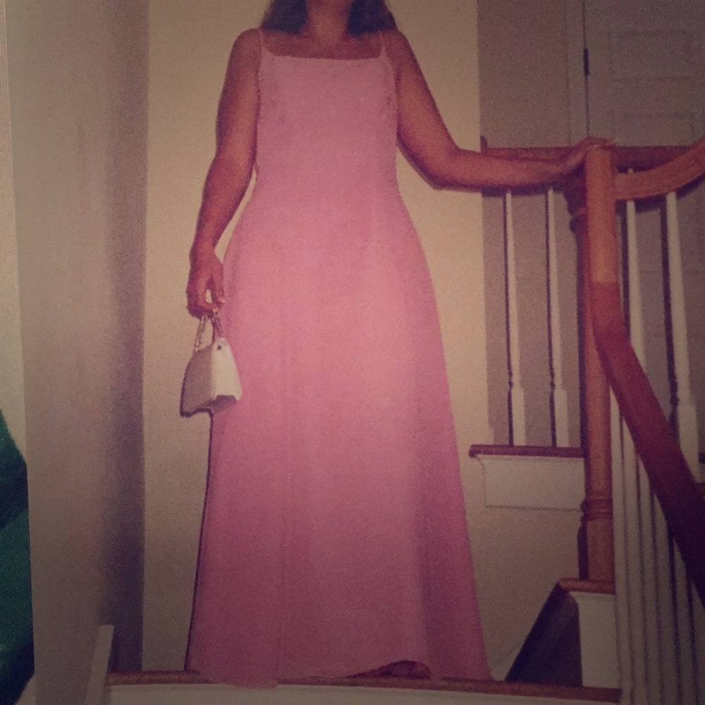 Pink prom dress sz 12
